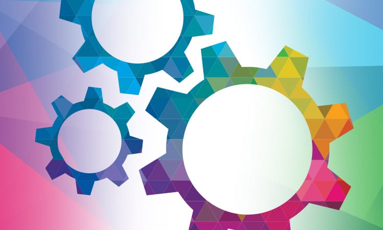 Kaleidoscope Mobile Header Marketing Technology Icon